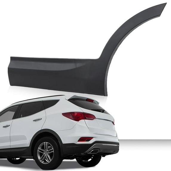 PIT66 Rear LH Door Lower Molding Door Garnish Fit For 13-18 Hyundai Santa Fe Sport 87731-4Z000, 877314Z000