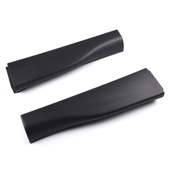 PIT66 Step Side Tailgate Molding Cap Fit for 2008-2016 Ford F-250 F-350 Super Duty with Flex Step, Flexible Molding Trim End, 2Pcs