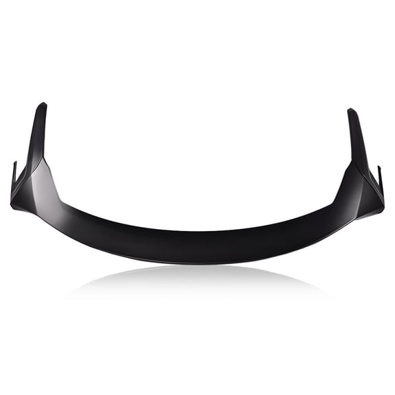 PIT66 Rear Spoiler Boot Wing, Fit for 17-21 Tesla Model 3 Carbon Fiber Rear Tail Trunk Spoiler Boot Wing Black