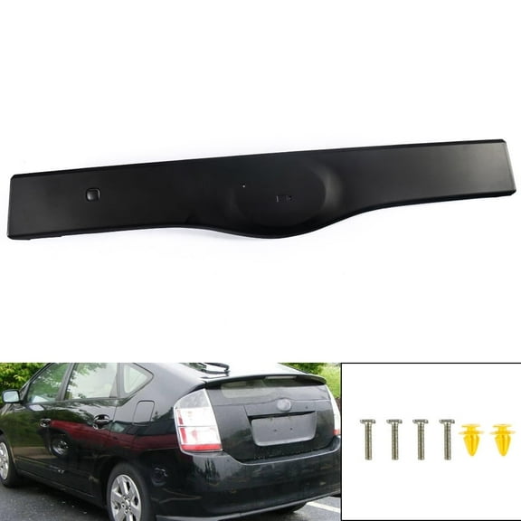 PIT66 Rear Tailgate Liftgate Handle Trim, Fit for 2004-2009 Toyota Prius Matte Black