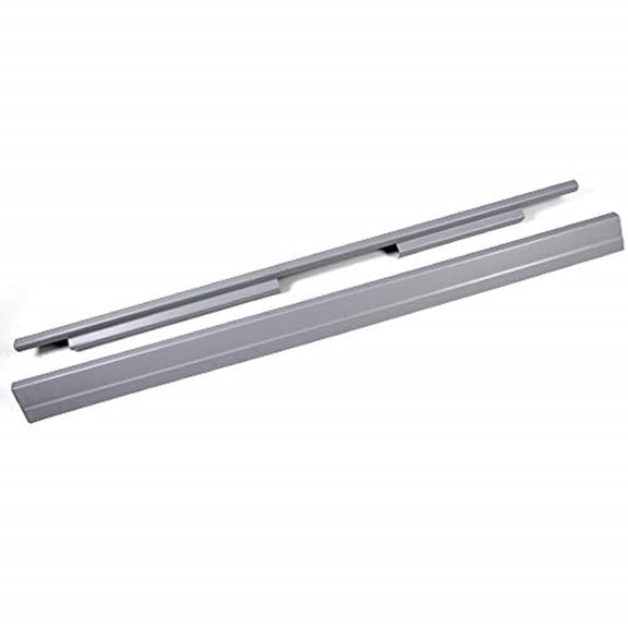 PIT66 Rocker Panels Fit for 01-07 Chevy Silverado Sierra 4 Door Driver & Passenger Side 2Pcs Crew Cab Slip On Style Panel Covers