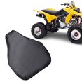 thumbnail image 1 of PIT66 Seat Cover Black Motorcycle ATV PU Leather Seat Cover, Fit for Honda TRX 400 Ex, 1 of 9