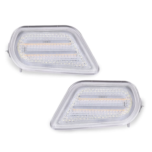 PIT66 Side Marker Corner Parking Light Fit for 1998-2002 Pontiac Firebird Trans Am Front Bumper Corner Marker Turn Signal Lamp 10301404 10301405 GM2520177 GM2521177