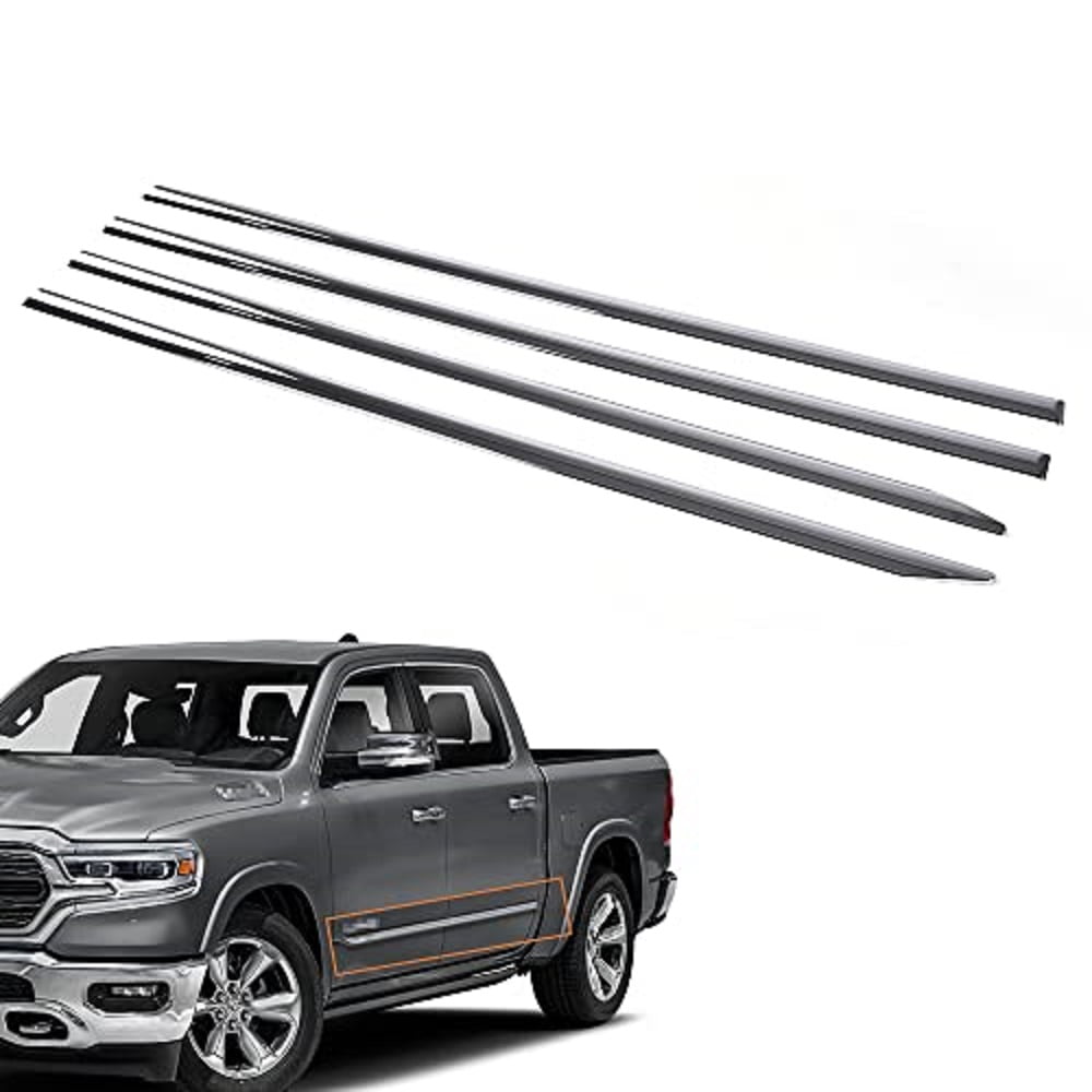 PIT66 Side Molding Trim, Fit for 1921 Dodge RAM 1500 Crew Cab Body