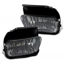 PIT66 Smoke Fog Light Lamp Driving Bumper Lamp Fit For 2003-2006 Silverado Avalanche