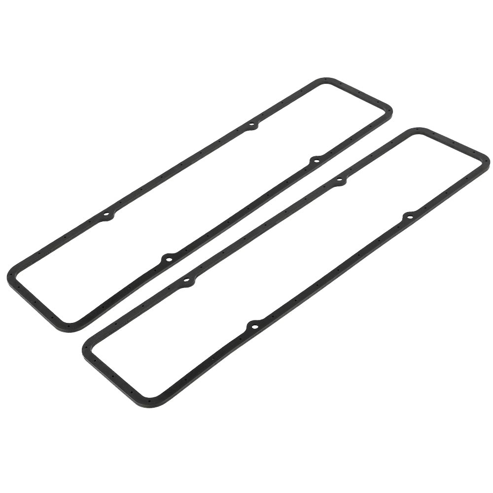 PIT66 Steel Core Rubber Valve Cover Gaskets Fit for SBC Chevy 305 327 350 383 400 Engines