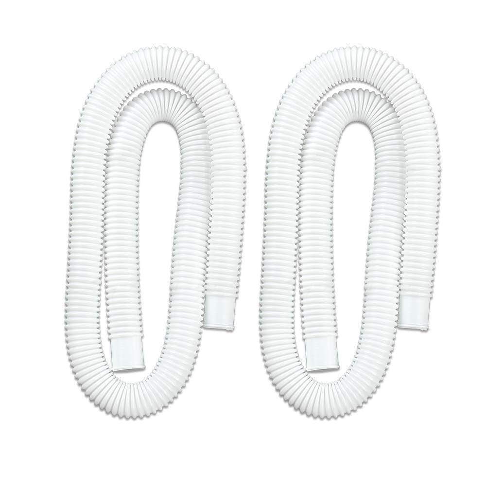 PIT66 Swimming Pool Replacement Hose Fit for 1.25 inch Accessory Hose Above Ground Pool Pump Replacement 2 pcs