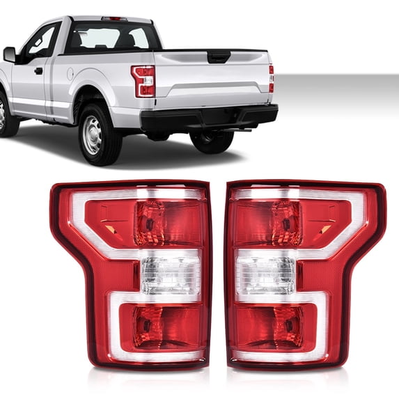 PIT66 Tail Lights Assembly Rear Tail Lamp Left Driver And Right Passenger Side Fit for Ford F150 2018-2020