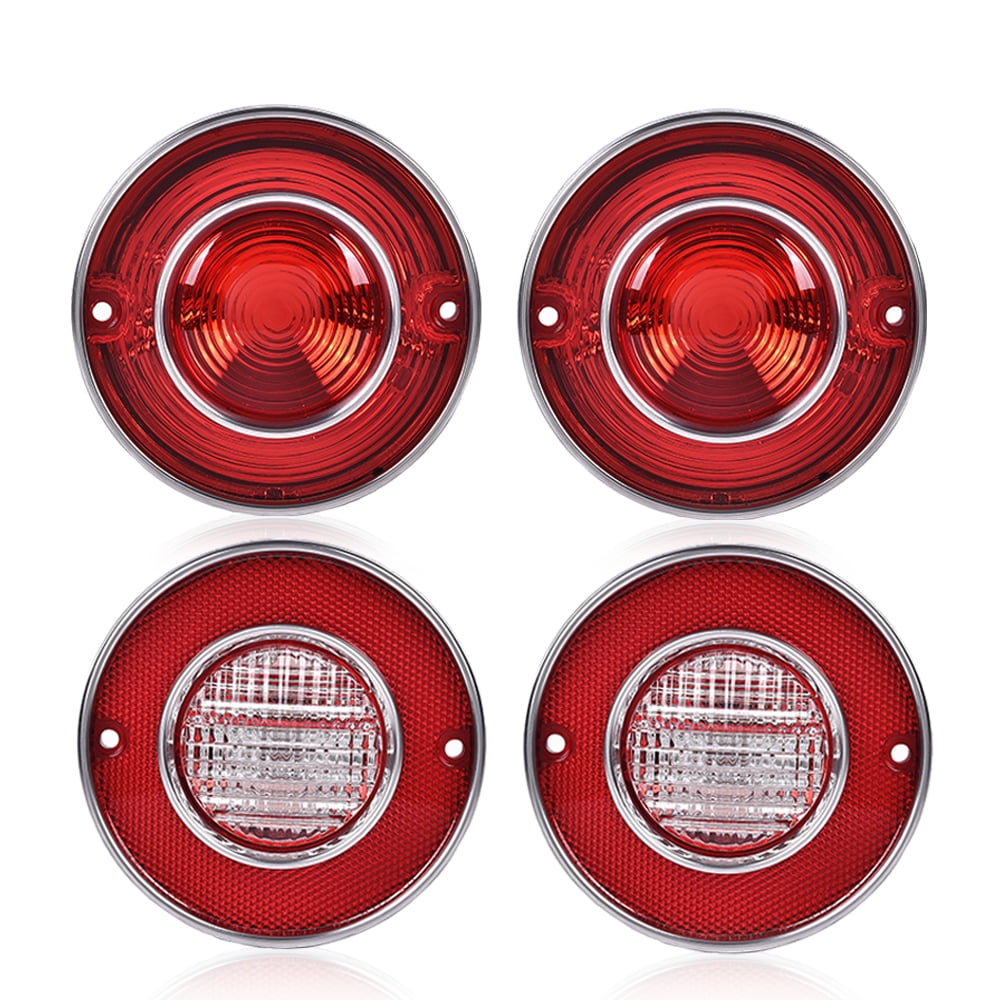 PIT66 Tail Lights+ Backup Lights Fit for Chevy Corvette 1975-1979