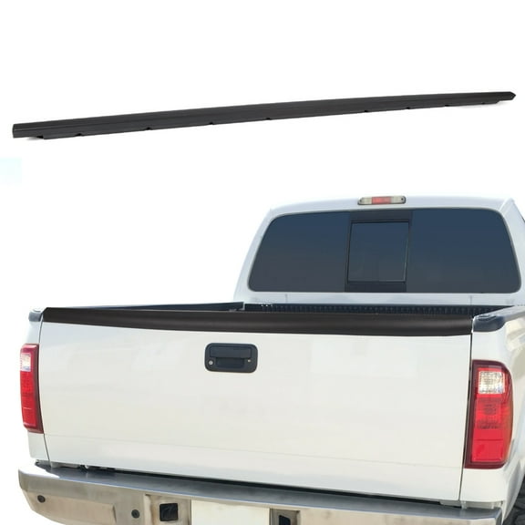 PIT66 Truck Tailgate Cap Protector Molding Top Cover Fit for 1999-2007 F250 F350 F450 Super Duty