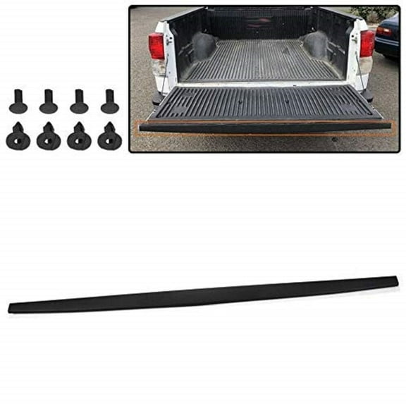 PIT66 Tailgate Molding Cap Tailgate Cap Spoiler Moulding Protector Top Cover fit for 2007-2013 Toyota Tundra TO1904101/65717-0C051,