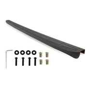 PIT66 Tailgate Moulding Trunk Protector Cover Black Fit For Chevy Silverado GMC Sierra 99-07