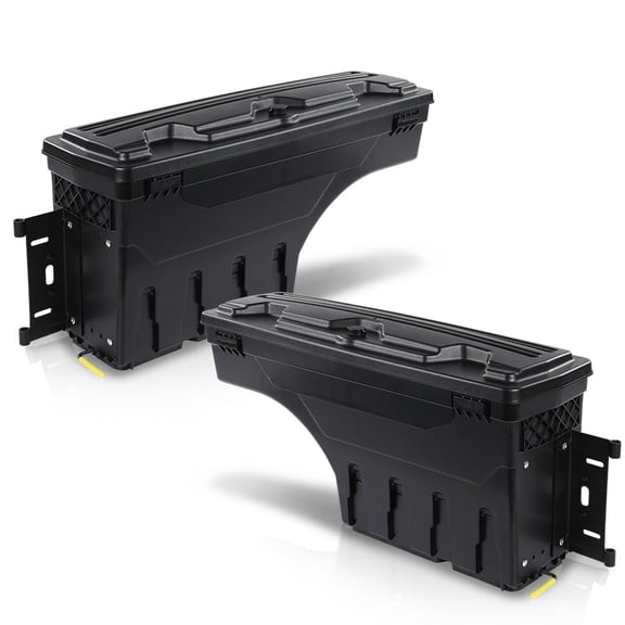 PIT66 Truck Bed Storage Tool Box Left and Right Side Fit for Dodge Ram 1500 2019-2021