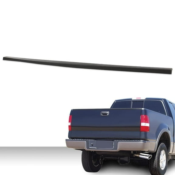 Black Trunk Top Protector Cover Tailgate Molding Cap Spoiler Fit For 2004-2008 Ford F150 Styleside Models/2006-2008 Lincoln Mark LT Models