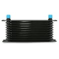 thumbnail image 1 of PIT66 Universal AN10 Engine Transmission Oil Cooler Fit for Japanese Model Black 10 Row Aluminum with Filter Relocation Kit A Set, 1 of 12