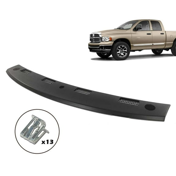 PIT66 Upper Dashboard Panel Black Fit For 2002-2005 Ram 1500 2500 3500 Pickup Truck