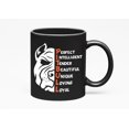thumbnail image 1 of PITBULL Animal Print, Black 11oz Ceramic Mug, 1 of 5