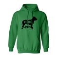 thumbnail image 1 of PITBULL MOM Adult Hooded Sweatshirt, 1 of 3