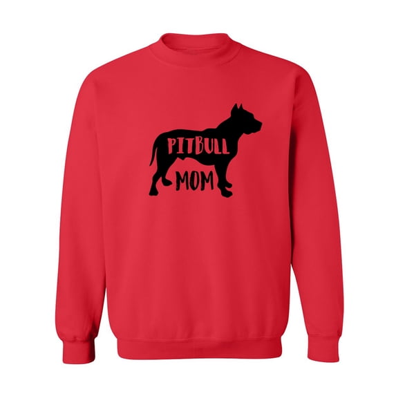 PITBULL MOM Crewneck Sweatshirt