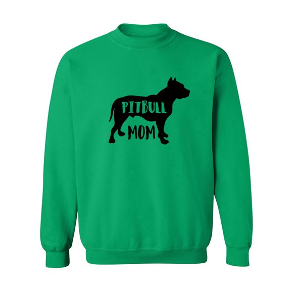 PITBULL MOM Crewneck Sweatshirt