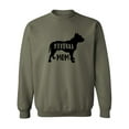 thumbnail image 1 of PITBULL MOM Crewneck Sweatshirt, 1 of 3