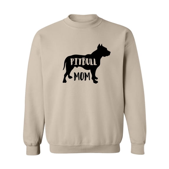 PITBULL MOM Crewneck Sweatshirt