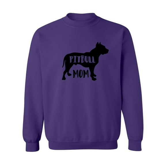 PITBULL MOM Crewneck Sweatshirt
