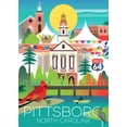 thumbnail image 1 of PITTSBORO, NORTH CAROLINA JIGSAW PUZZLE, 1 of 3