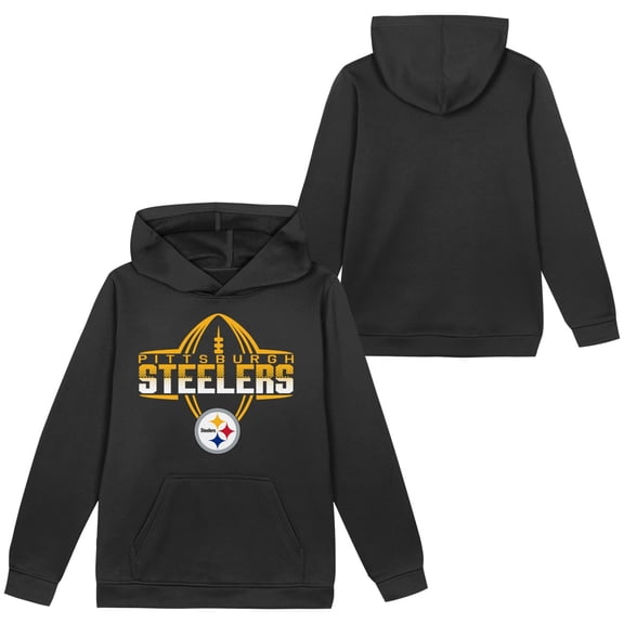 PITTSBURG STEELERS NFL Boys Hoodie Fleece Game Day Fan Apparel