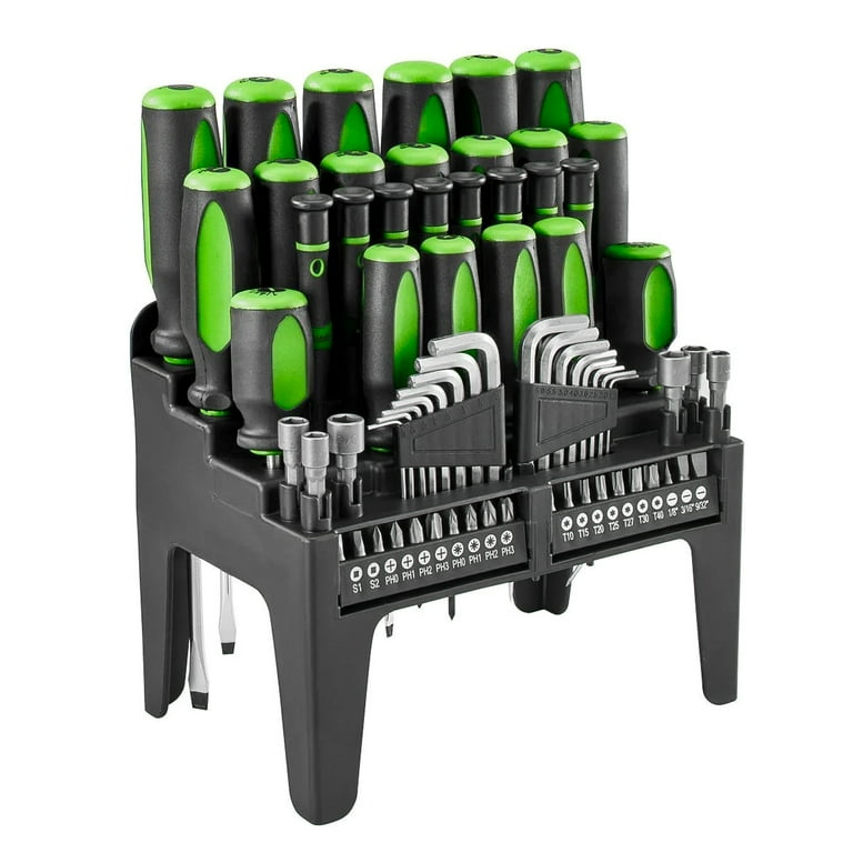 PITTSBURGH 70-Piece Screwdriver Set with Comfort-Grip Handles