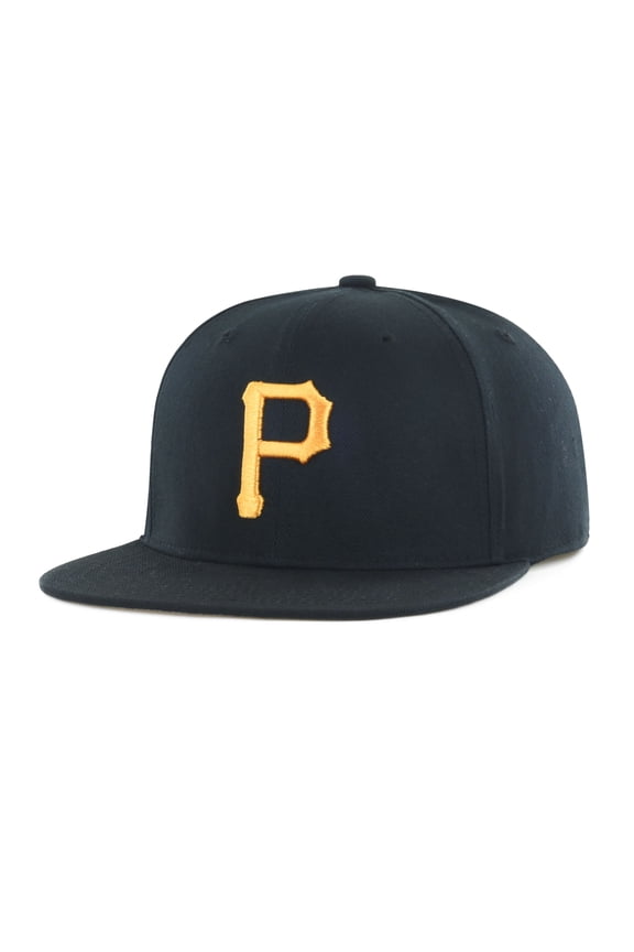 MLB Pittsburgh Pirates Primary Team Color Flat Bill Snap Back Hat