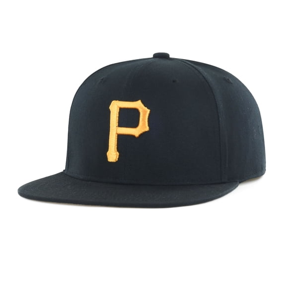 MLB Pittsburgh Pirates Primary Team Color Flat Bill Snap Back Hat