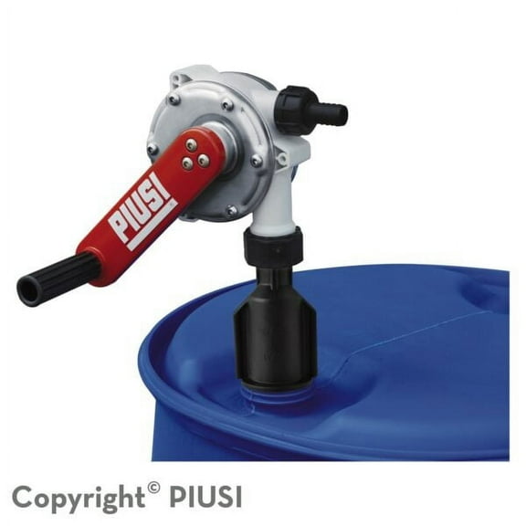 PIUSI Hand Operated Drum Pump, 9 ft. 9" Hose L