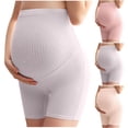 thumbnail image 1 of PIWHJQK Maternity Plus Size Casual Shorts Maternity Plus Size Solid 5 Inch Safety Shorts Ride Up Bottoms, 1 of 4