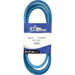 PIX 20433 A & I Products Blue Kevlar V-Belt with Kevlar Cord - 90 x 0. 625 inch, Model No. B87K-5L900K