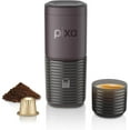 thumbnail image 1 of PIXAPRESSO, Coffee Machine Electric & Portable, With 4 Coffee Types & Fast Heat-Up, 3 * 3000mAh Battery, 20 Bar Portable Espresso Maker For Ground Coffee & NS Capsule, Dark Burgundy, 1 of 4