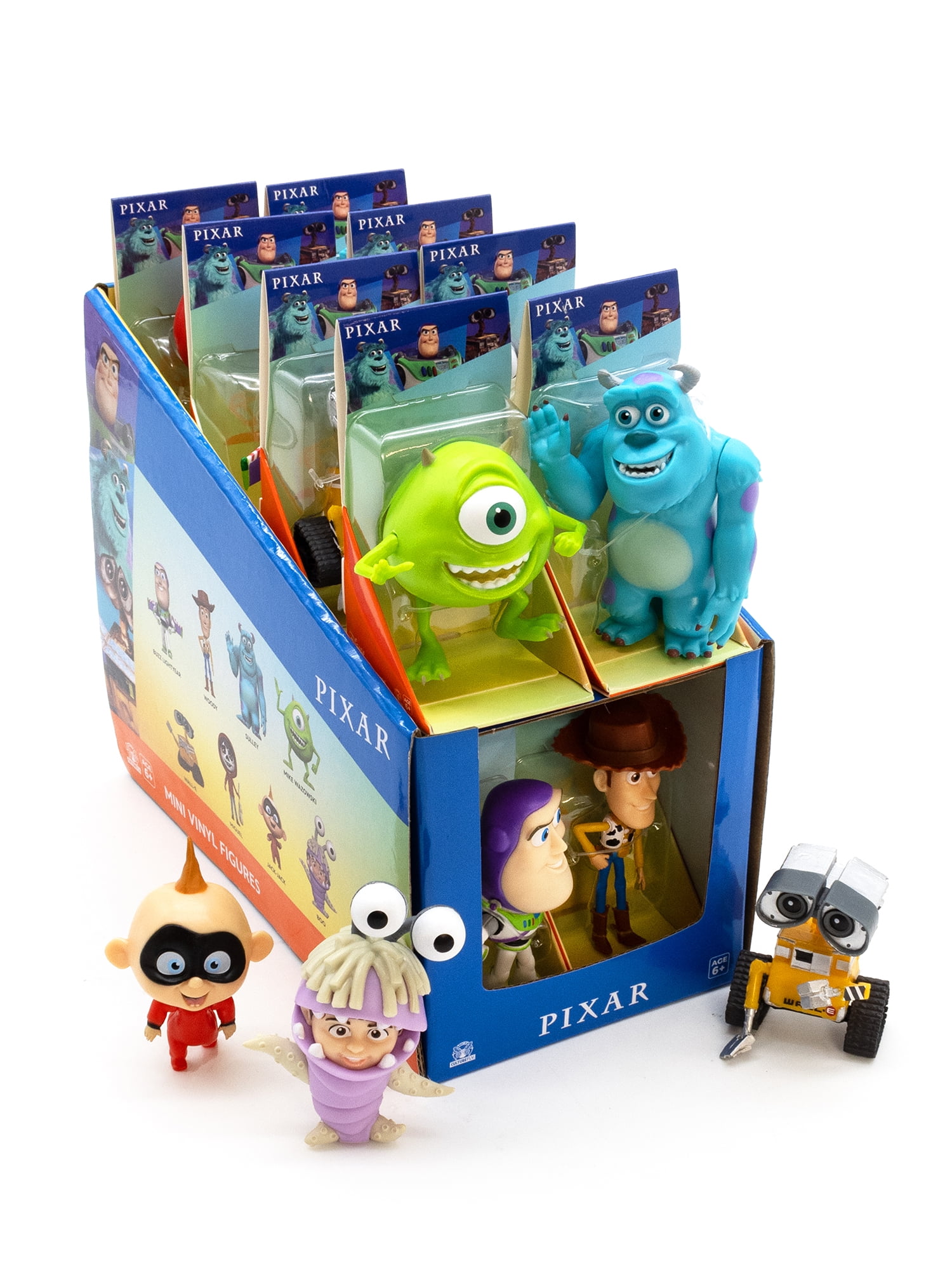 Disney Pixar 3 in Articulated Vinyl Figures Fall25, with