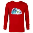 thumbnail image 1 of PIXAR Monsters Inc. Mike, Sully & Boo Holiday Snowball - Long Sleeve T-Shirt for Men - Customized-New Red, 1 of 5