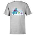 thumbnail image 1 of PIXAR Monsters Inc. Mike, Sully & Boo Holiday Snowball - Short Sleeve T-Shirt for Kids - Customized-Athletic Heather, 1 of 5
