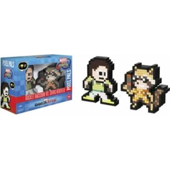 PIXEL PALS - ROCKET RACCOON VS CHRIS REDFIELD - Brand New