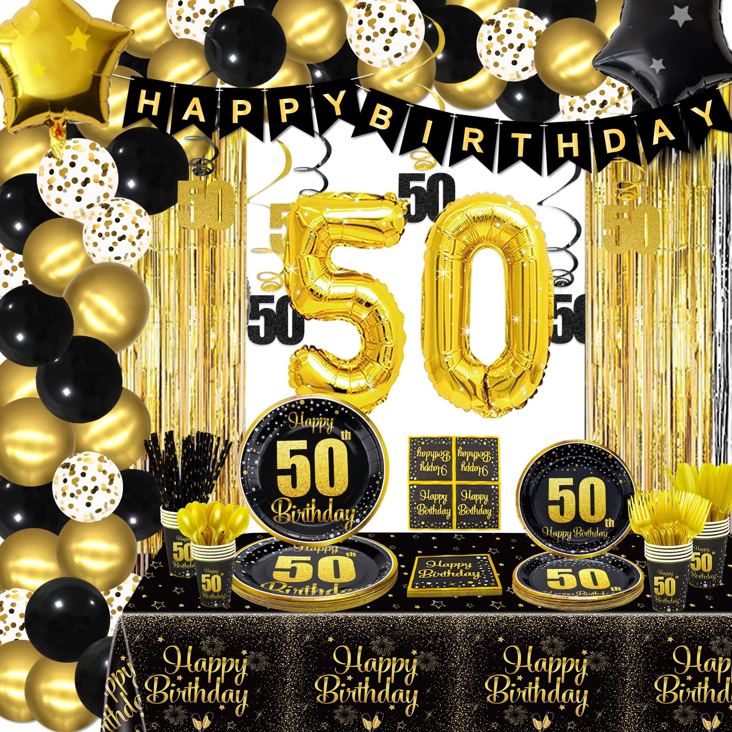 50th Birthday Party City Birthday Supplies 50th Birthday Decorations — free download