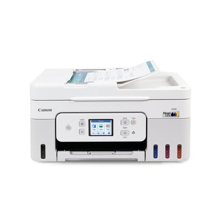 Canon - PIXMA MegaTank G4280 Wireless All-In-One SuperTank Inkjet Printer - White