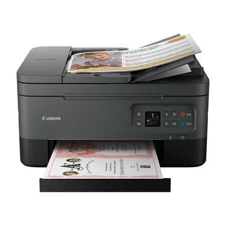 Canon - PIXMA TR7020a Wireless All-In-One Inkjet Printer - Black