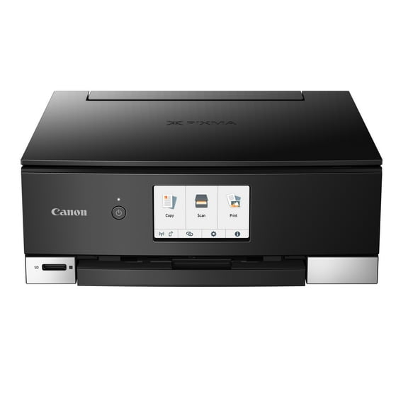 PIXMA TS8322 All-In-One Wireless Inkjet Photo Printer with Copier and Scanner, Black