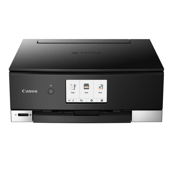PIXMA TS8322 All-In-One Wireless Inkjet Photo Printer with Copier and Scanner, Black