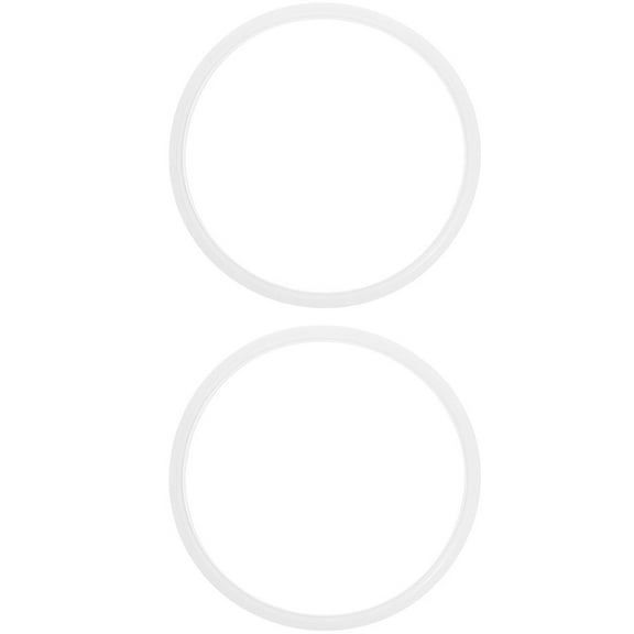 PIXNOR 2Pcs Silicone Pot Rings Pressure Cooker Accessories Pressure Cooker Circles Pressure Cooker Rings