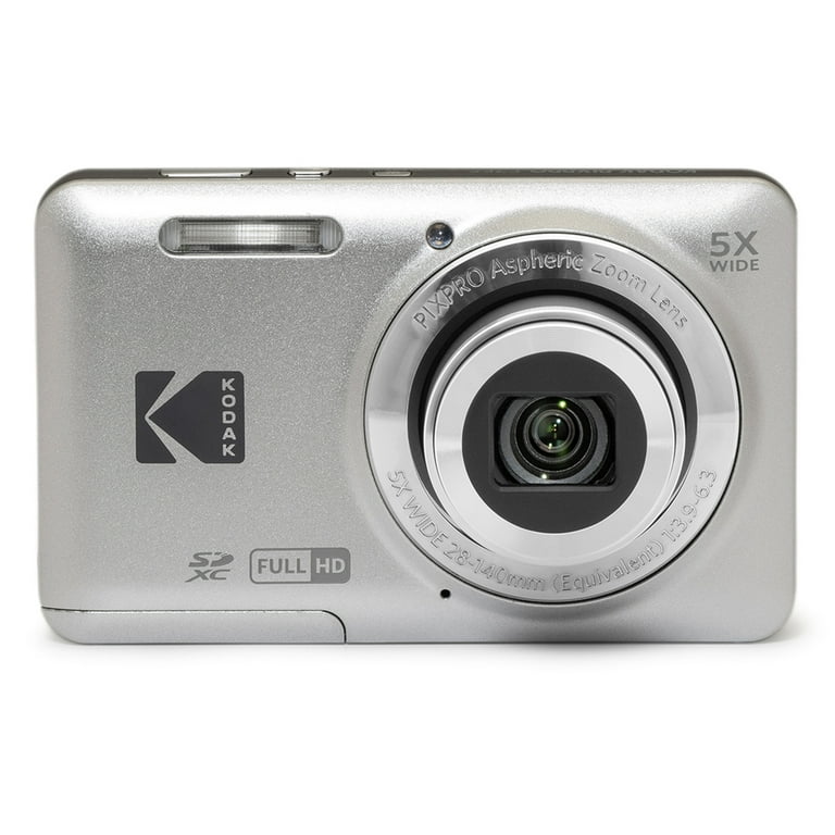 Kodak PIXPRO FZ55 Friendly Zoom Digital Camera, Silver - Walmart.com