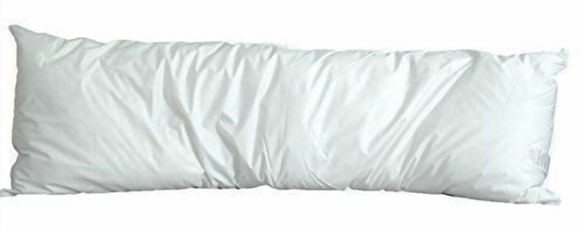 PIllowtex White Goose Down and Feather Body Pillow - 20 Inches x 54 Inches