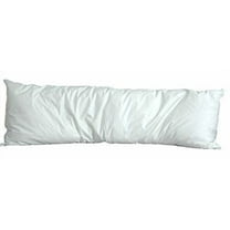 PIllowtex White Goose Down and Feather Body Pillow - 20 Inches x 54 Inches