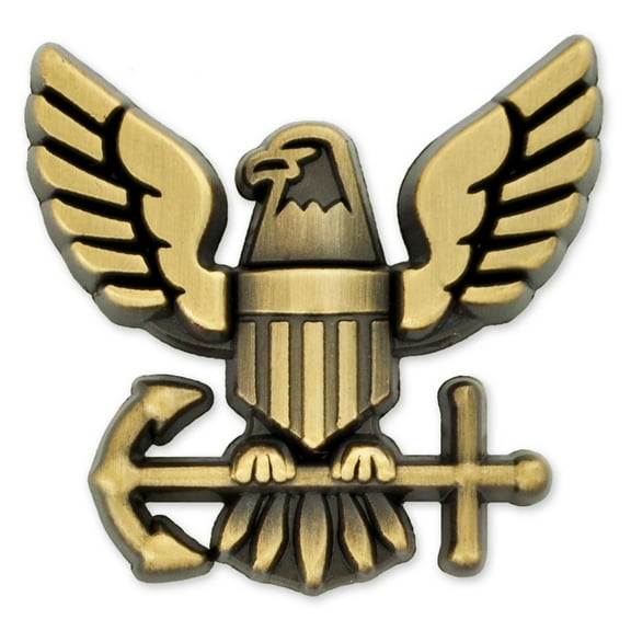 PInMart's Officially Licensed U.S. Navy 3-D Eagle Pin